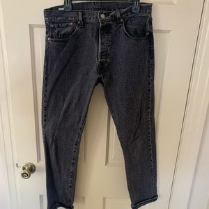 Levi black jeans - very sharp